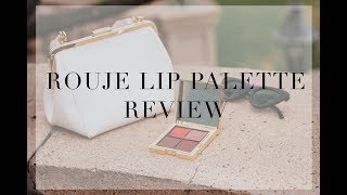 Rouje Lip Palette Review [upl. by Cavanagh]