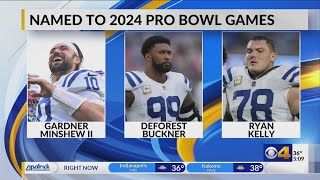 Four Indianapolis Colts headed to the Pro Bowl [upl. by Ellehctim]