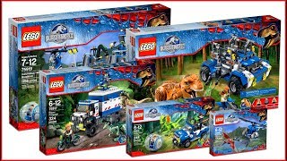 COMPILATION ALL LEGO Jurassic World 2015  Speed Build for Collectors [upl. by Sterner771]