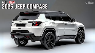 New  2025 Jeep Compass Unveiled  Jeeps Bold Move Into The Hybrid Era [upl. by Swanhilda]