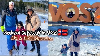 SKIING in Voss Resort Hotel Staycation in Voss Weekend in Voss Norway 🇳🇴 [upl. by Bertold]