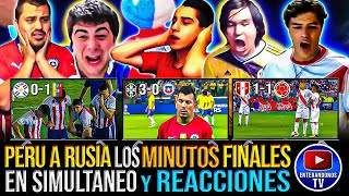 DRAMÁTICOS minutos FINALES para RUSIA 2018 en SIMULTANEO [upl. by Kizzee73]