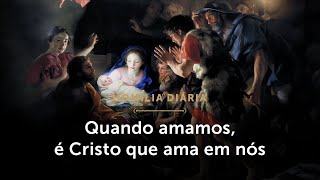 Homilia Diária  O que há de “novo” no mandamento do amor 5º dia na Oitava do Natal [upl. by Caralie235]