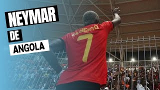 Conheça o Gibelé  O jogador mais popular de Angola  Angola vs Níger ⚽ [upl. by Yreffeg]