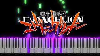 Neon Genesis Evangelion op piano tutoial sheet in the description [upl. by Aleina480]