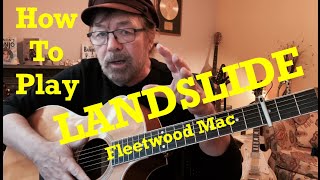 How To Play LANDSLIDE  Fleetwood Mac Plus Free Charts [upl. by Sybilla]