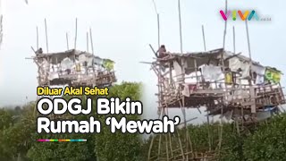 ODGJ Bangun Rumah 2 Lantai dari Kayu Bekas Endingnya Mengejutkan [upl. by Genaro]