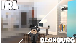 Recreating my In real life bed room in BLOXBIRGUPDATEd Roblox [upl. by Eniarral]