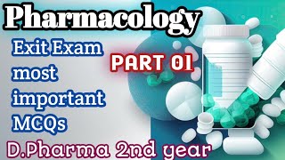 Pharmacology most important MCQs for Exit Exam Most important MCQs Exit Exam Pharmacology MCQs [upl. by Dnalkrik70]