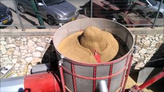 Mobile Grain Drier is drying Freekeh [upl. by Palumbo]