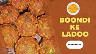 Boondi ke Ladoo  Bundi ke Ladu Recipe  Recipes Book [upl. by Tine282]