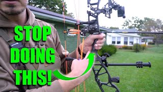 Focus on GRIP position FIRST  How to grip a bow PROPERLY  Shoot a bow like a pro [upl. by Castro]