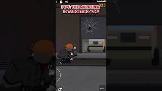 POV THE MURDERER IS TARGETING YOU IN MM2 roblox shorts mm2 [upl. by Ahsieuqal672]