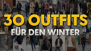 Styleguide 30 Outfits für den Winter  Stylingtipps für Männer [upl. by Anesuza366]