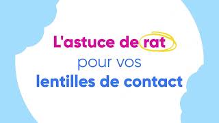 Lastuce de rat pour lentilles de contact｜Lentillesmoinscherescom [upl. by Nnylamme]