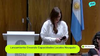 RTNVIVO Lanzamiento Creando Capacidades Locales Neuquén [upl. by Adlihtam238]