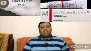 Fucidin cream complete medicinal review [upl. by Ennirak]