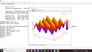 GNUPLOT TUTORIAL LEC 6 3D PLOT  HOW TO PLOT A 3DIMENSIONAL PLOT IN GNUPLOT [upl. by Jose548]