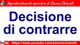 Decisione di contrarre per affidamento diretto  UN MODELLO a cura di Simone Chiarelli 21102023 [upl. by Cloe]