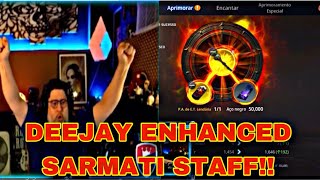 MIR4NEW UPDATE  DEEJAY ENHANCED SARMATI STAFF [upl. by Dave]