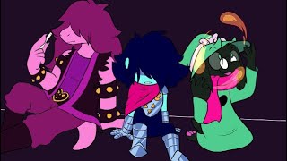 Ask Lightener Trio Part 1 Deltarune Comic Dub [upl. by Laurens]