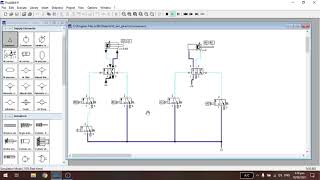 A B A B  FluidSim Pneumatics [upl. by Aneeres]