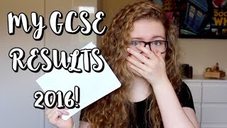 My GCSE Results 2016 Katie Mc [upl. by Sajovich]