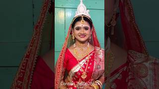 Misti brider kone saaj 😍 vlog makeup bengali makeuplook [upl. by Atteroc]