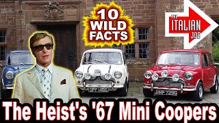 10 Wild Facts About The Heists 67 Mini Coopers  The Italian Job [upl. by Nonnek]