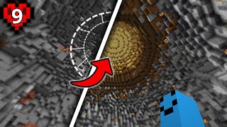 I Transformed A GIANT Crater in Hardcore Minecraft [upl. by Dej748]