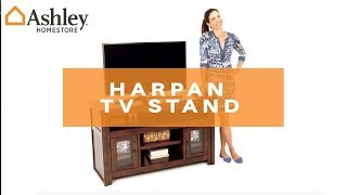 Ashley HomeStore  Harpan TV Stand [upl. by Mcintyre72]