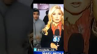 a reporter gets groped on live TV KTLA Channel 5 [upl. by Decima]