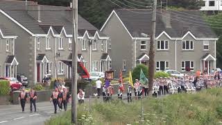 12th July Morning Kilkeel Parade 2019 Clip2 HD [upl. by Doroteya]