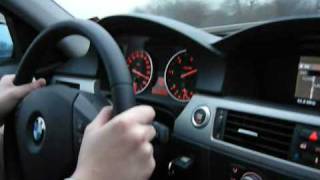 2008 BMW 320d E90 Top Speed [upl. by Billat]