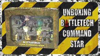 Unboxing Battletech Clan Command Star  TTM Ep036 [upl. by Viens]