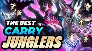 The Best CARRY Junglers In Season 13 For All Ranks 💯  Jungle Tier List League of Legends [upl. by Anivid]