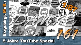 Folge 161  5 Jahre YouTube Spezial  DR 187 H0  Deutsch [upl. by Onairda]