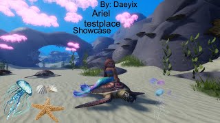 Ariel testplace showcase🐚🦀 [upl. by Ayek]