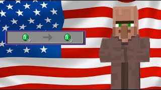 National Anthem of the USA  The Star Spangled Banner Minecraft Villager AI Cover [upl. by Akirahc]