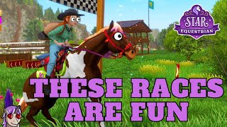 🐎 Trying The New Races in Star Equestrian [upl. by Atinrehs]