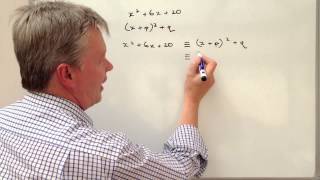 Completing the square  introduction [upl. by Cart425]