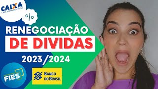 NOVA RENEGOCIAÇÃO DE DIVIDAS DO FIES 20232024 DESCONTO DE ATÉ 99 [upl. by Schroer648]