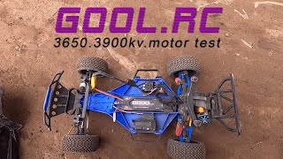 GoolRC 3650 3900kv motor test [upl. by Joon253]