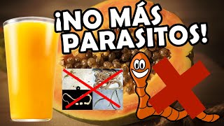 Elimina los PARASITOS con este Jugo de Papaya y remedio Fácil y eficaz [upl. by Latsyrk250]