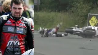 Cookstown 100 Michael Dunlop CRASHES out UNHURT as Michael Sweeney edges thriller on comeback [upl. by Eiclud]