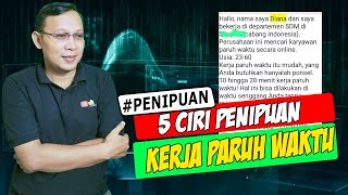 5 CIRI PENIPUAN KERJA PARUH WAKTU SHOPEE TOKOPEDIA DSB [upl. by Ltney]