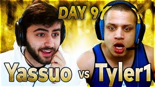 ELO HELL  YASSUO VS TYLER1  10K BET DAY 9 [upl. by Pike]