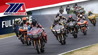 MotoAmerica Mission King of the Baggers Race 1 at Road America 2023 [upl. by Nevear120]