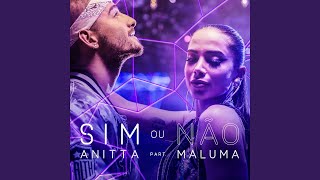 Sim ou não Participação especial de Maluma [upl. by Nnalyrehs]