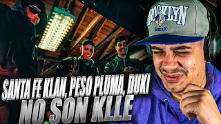 REACCIÓN SANTA FE KLAN DUKI PESO PLUMA  NO SON KLLE Video Oficial [upl. by Emerej]